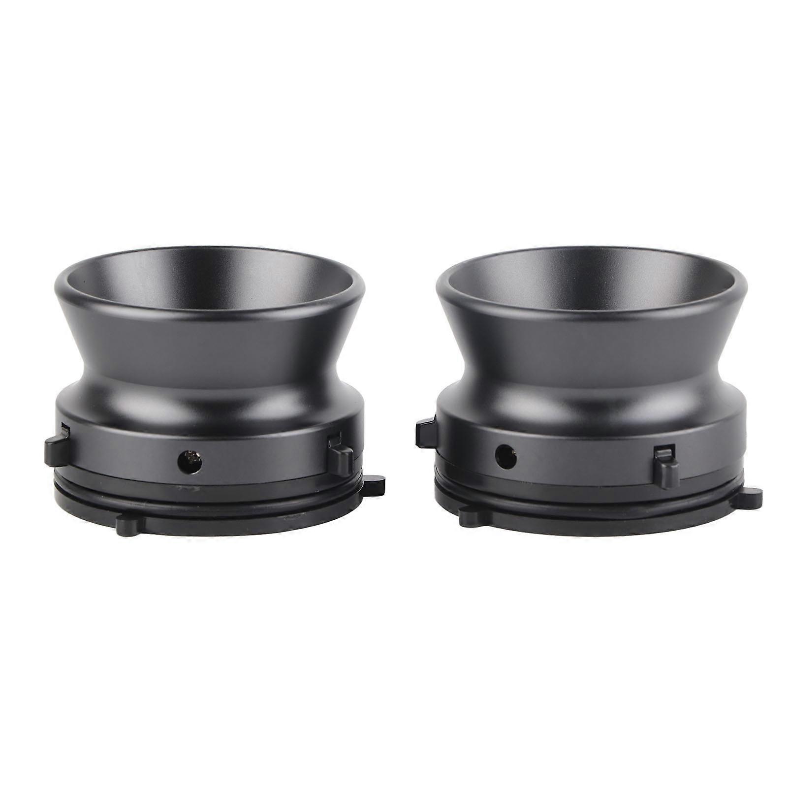 1 Pair NAB Hub Adapters Polished Aluminum Alloy 10 Inch Opener for Studer ReVox Akai Teac Turntable Tape Deck