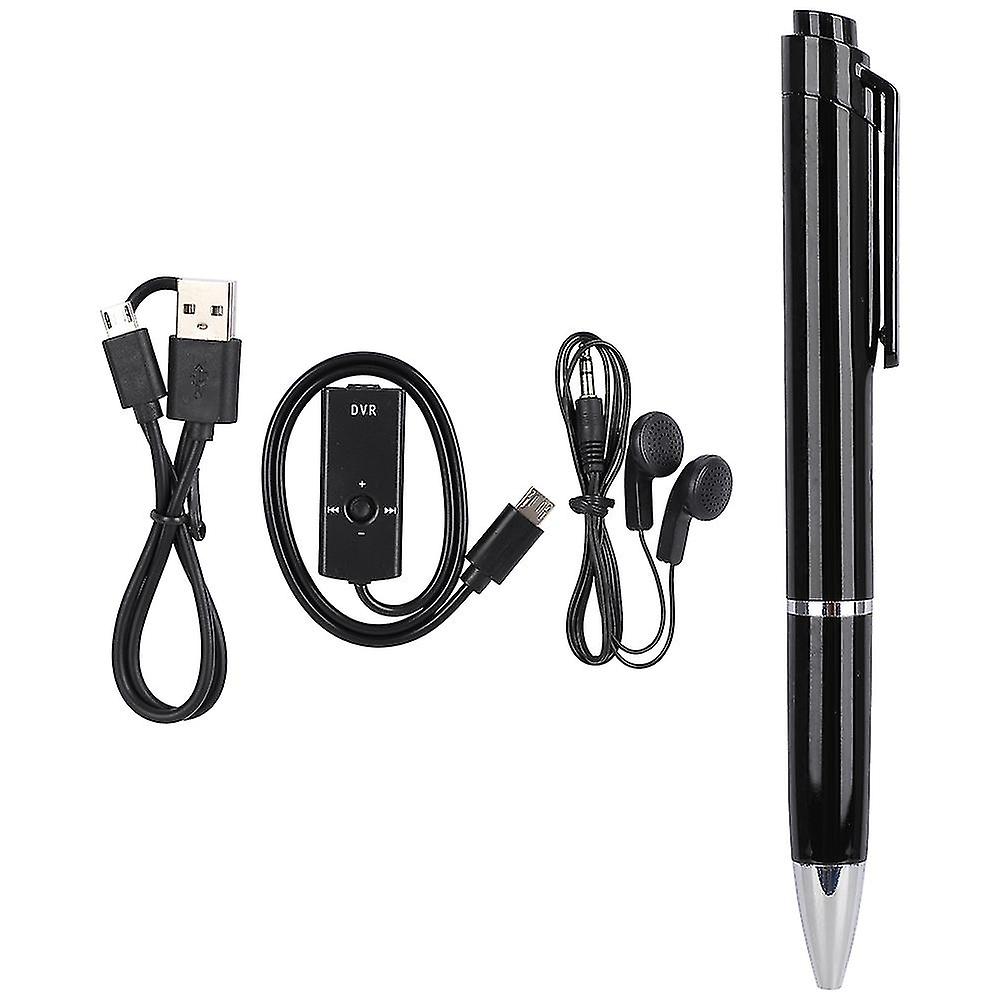 8GB HD Noise Reduction Recording Pen with One-Click Recording and USB Connectivity