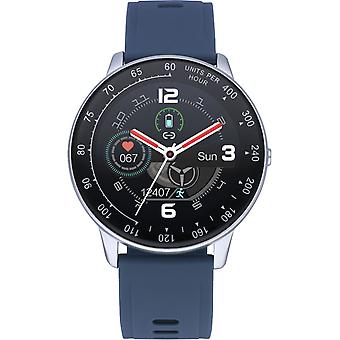 Radiant smart times square Men's Digital Quartz watch with Silicone bracelet RAS20403DF
