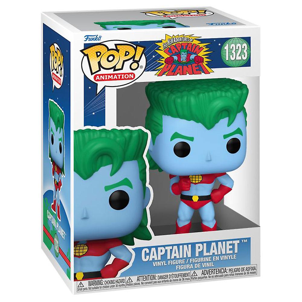 Funko Pop Animation the Adventures Of Captain Planet Vinyl Figure Ages 3+