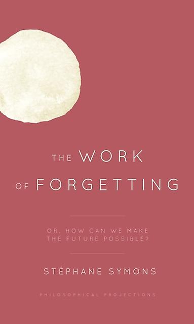 The Work Of Forgetting by Stephane Symons Paperback Book