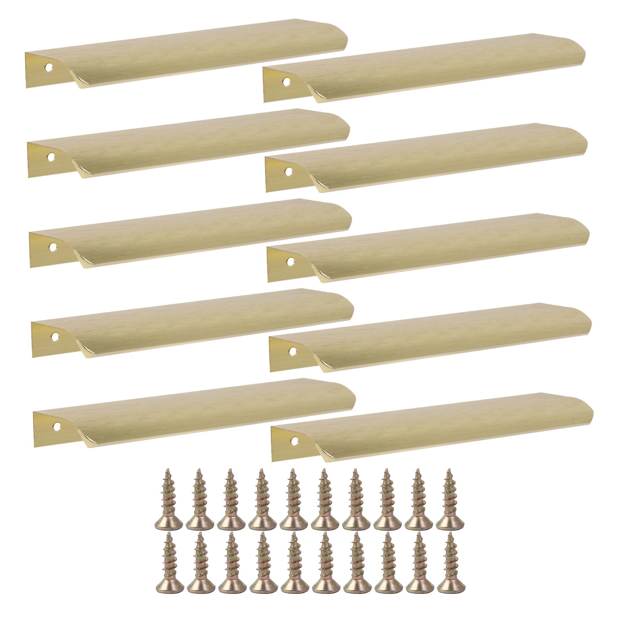 10Pcs Modern Cabinet Handles Pulls 150mm Length 128mm Center to Center