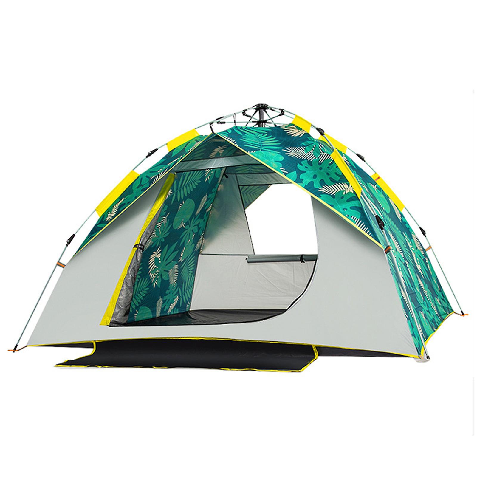 3-4 People 4 Season Full-Automatic Rainproof Tent Instant Rapid Opening Tent For Camping Hiking Expeditions