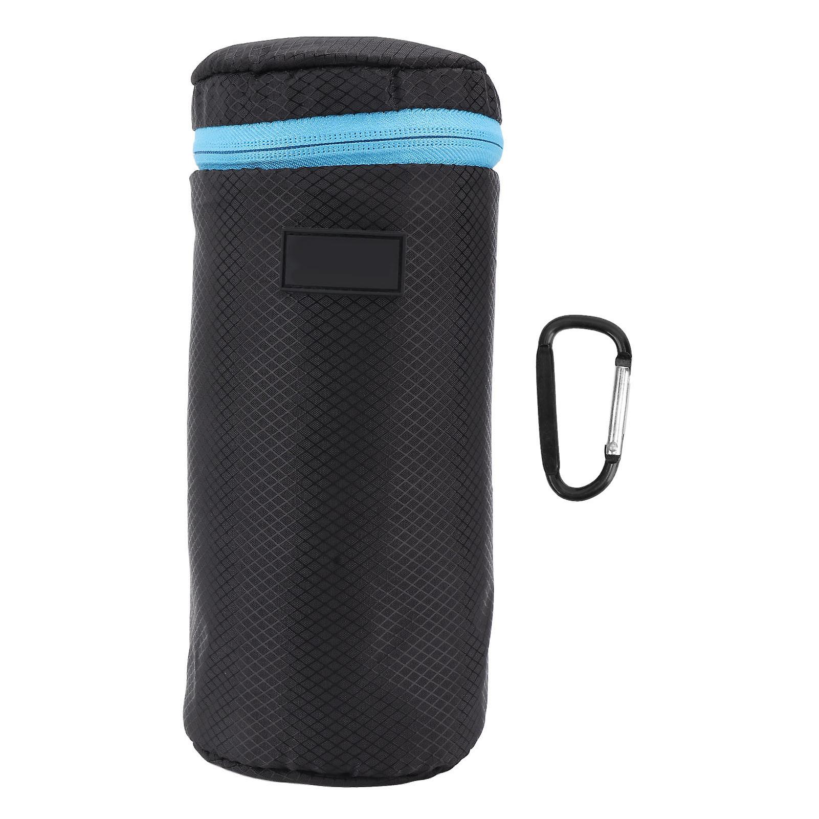Camera Lens Protective Pouch Neoprene Waterproof Lens Case Bag with Zipper for DSLR Camera