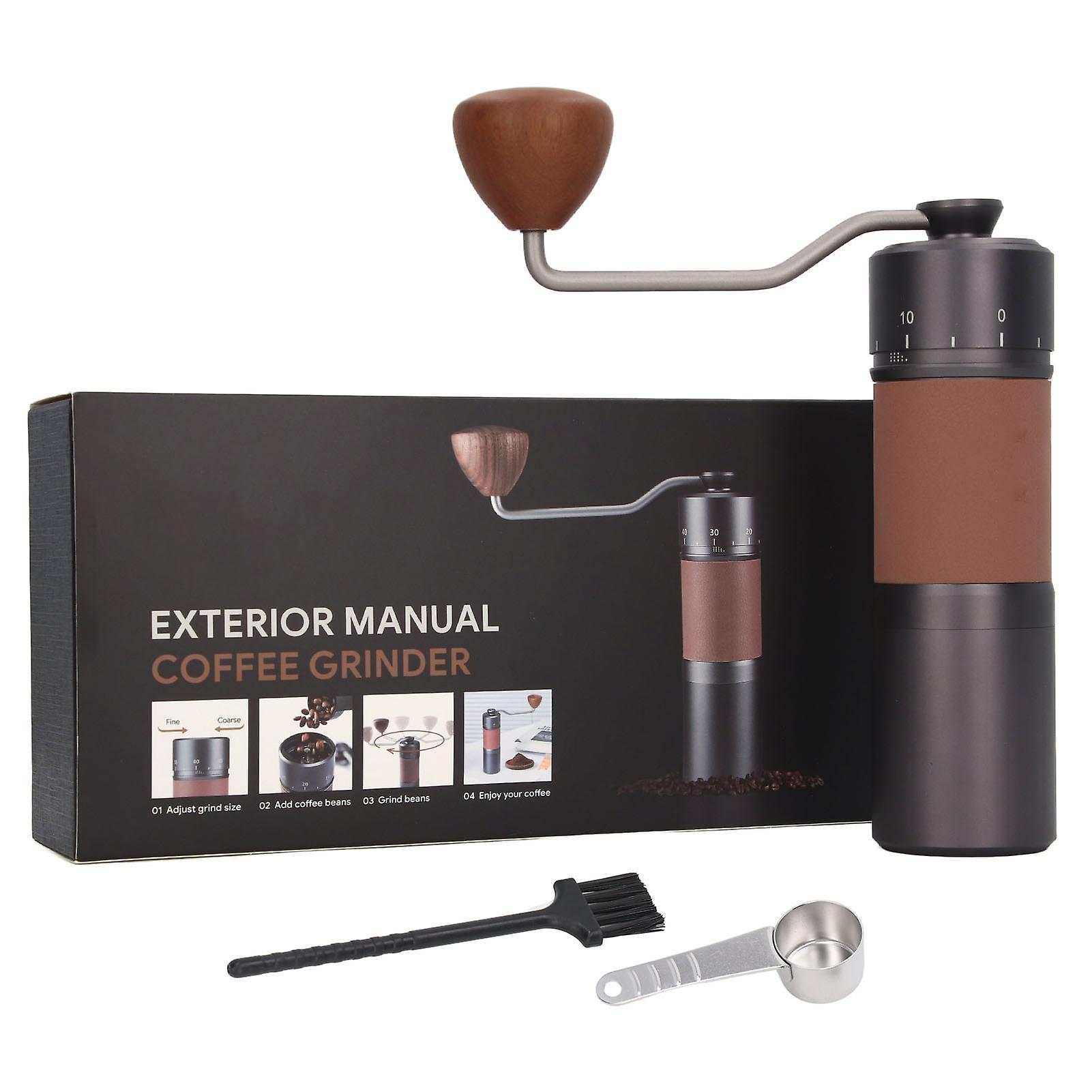Hand-Crank Portable Coffee Grinder with Removable 420 Core