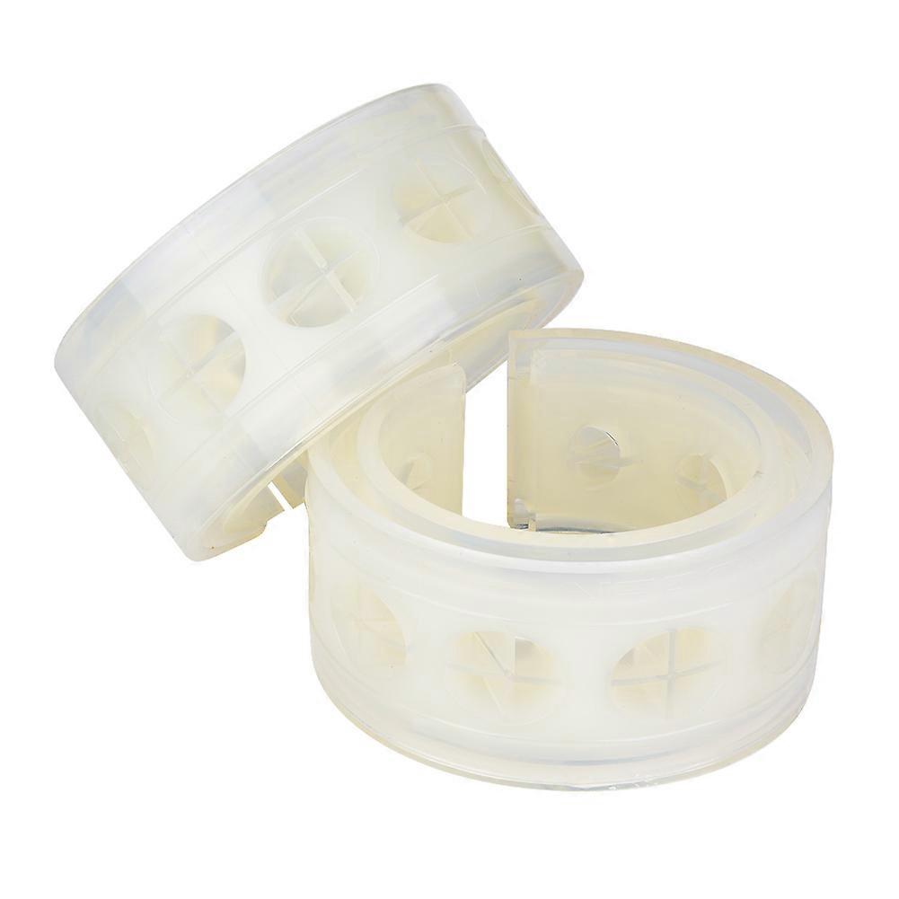 2pc Transparent Car Shock Absorber Buffer Spring Bumper Cushion Type B+