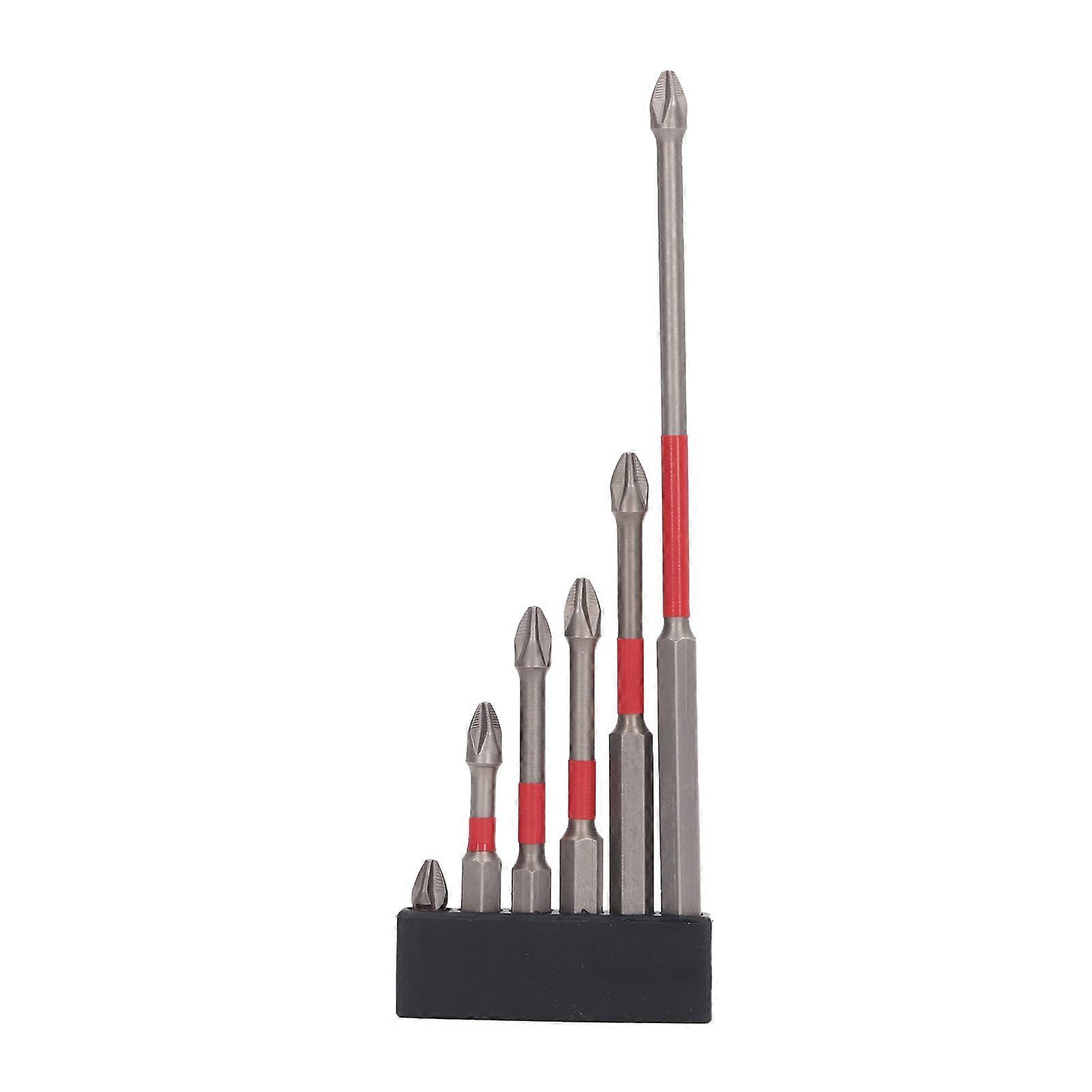 Electric screwdriver bit set Phillips head design, strong magnetic function