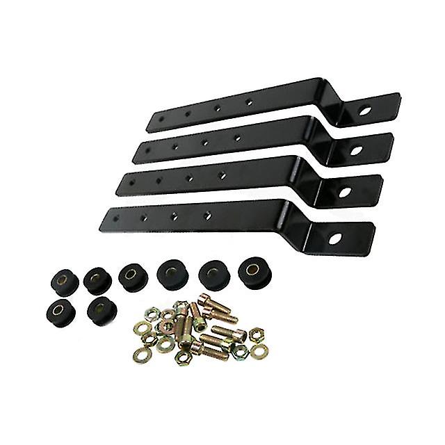 1 Pc Side Box Bracket Set Stable Practical Durable Metal Saddle Box Holder