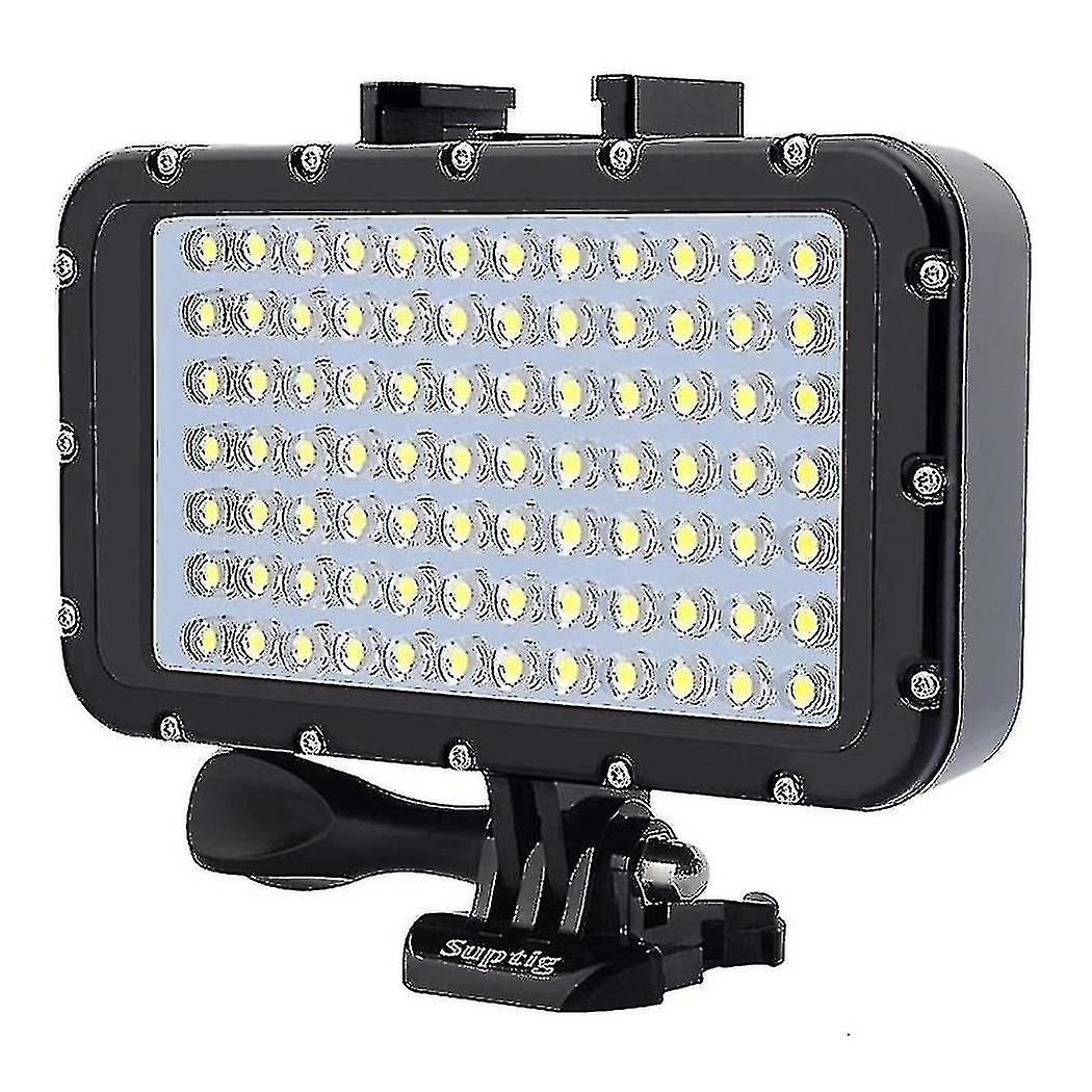 2023 50m/164ft waterproof diving light underwater Led high power fill light, 4 lighting modes 84 LED