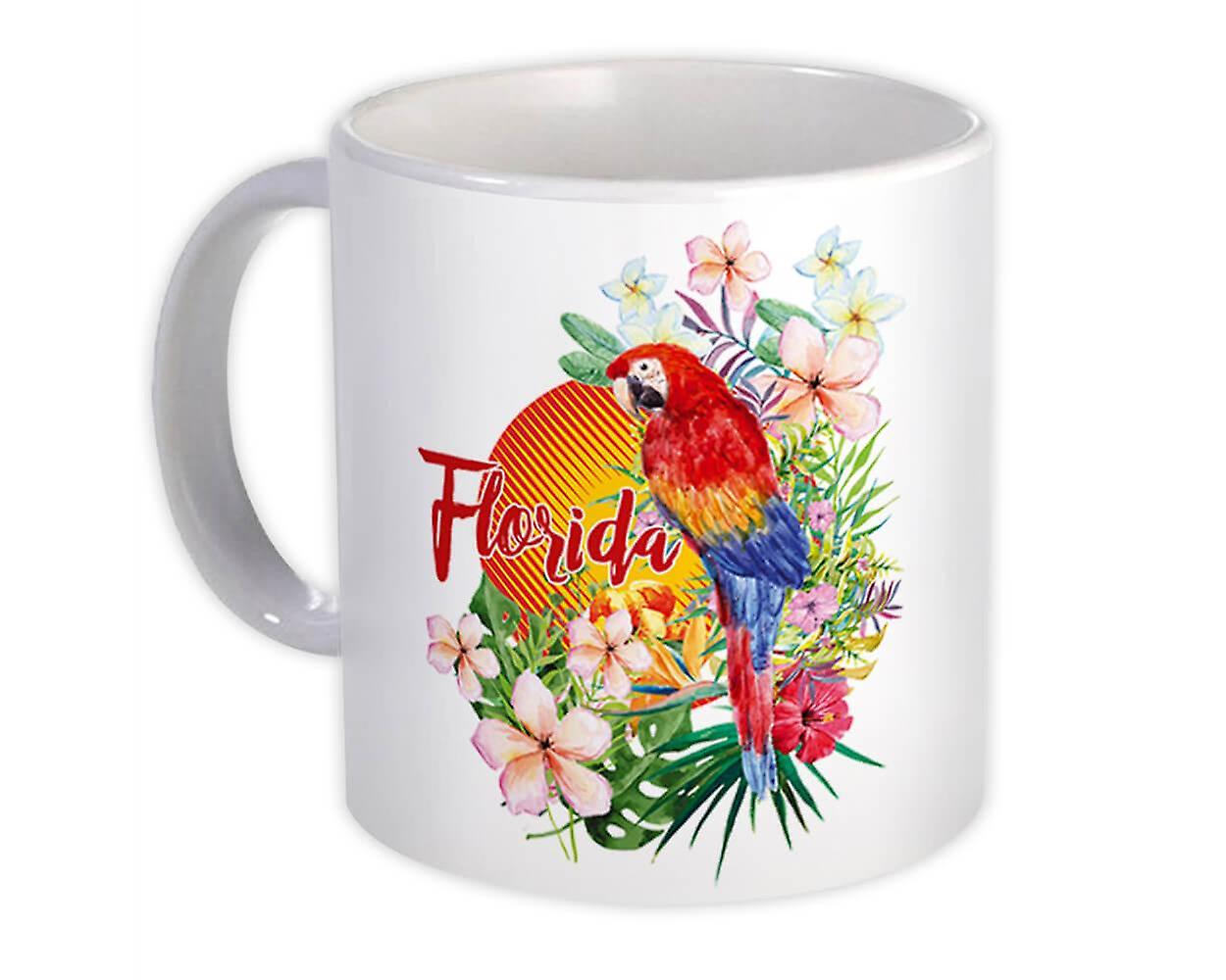 Gift Mug: Florida Macaw Tropical
