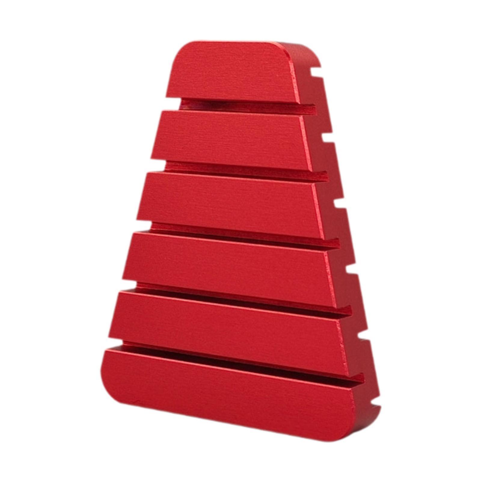 Feather Folding Block Insert Easy to Use Versatile Portable Lure Making Tool red