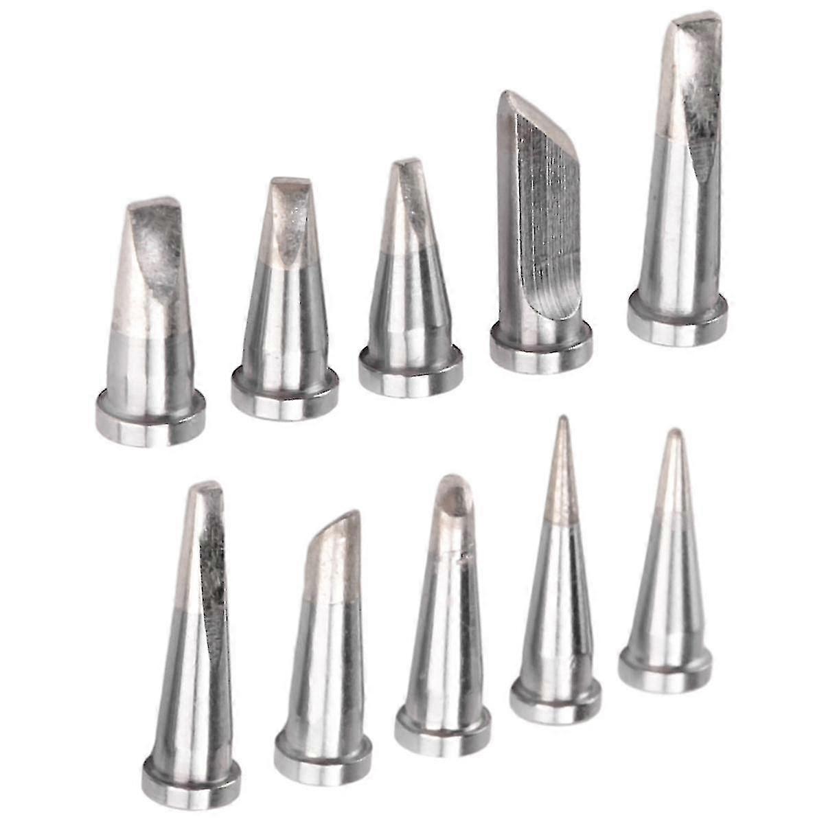 10Pcs Durable Soldering Tip Set for WSD81 WD1000 WSP80 WP80 Soldering Station