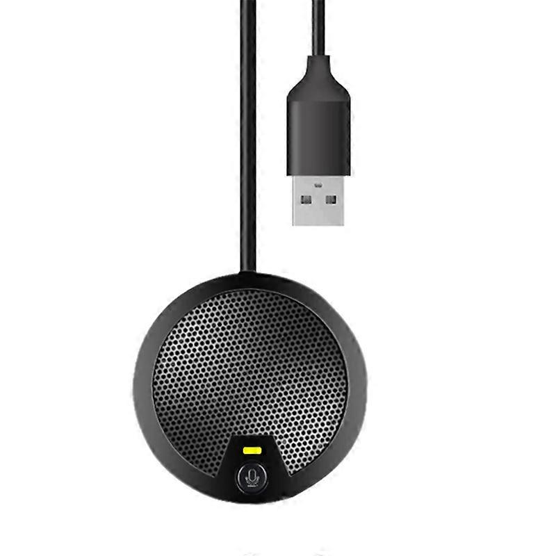 Omnidirectional Condenser Microphones Flat Appearance Mic Universal USB Plug