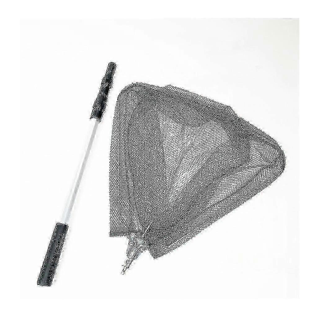 Foldable Telescopic Triangular Fishing Landing Net_Feb