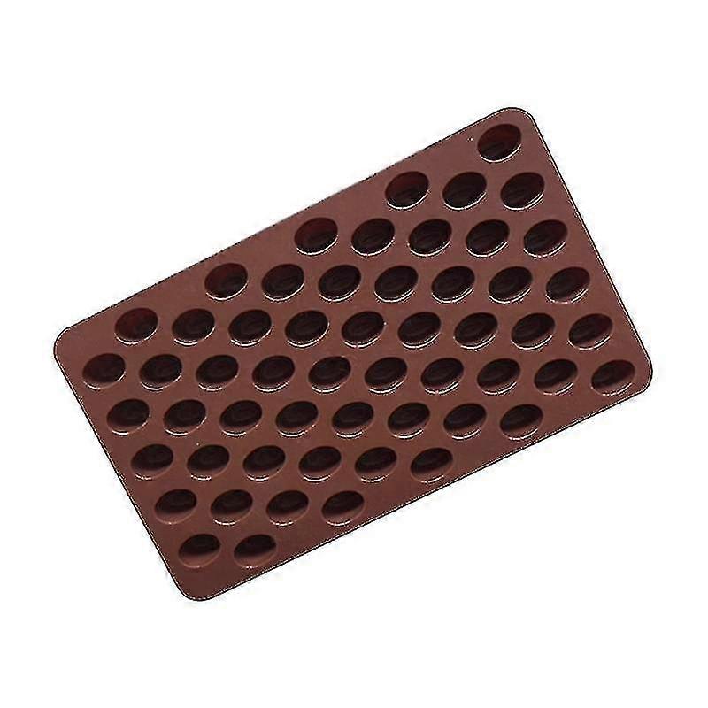 Molde de Silicone Mini Grãos de Café Chocolate Doce Feito à Mão Cake_Dec
