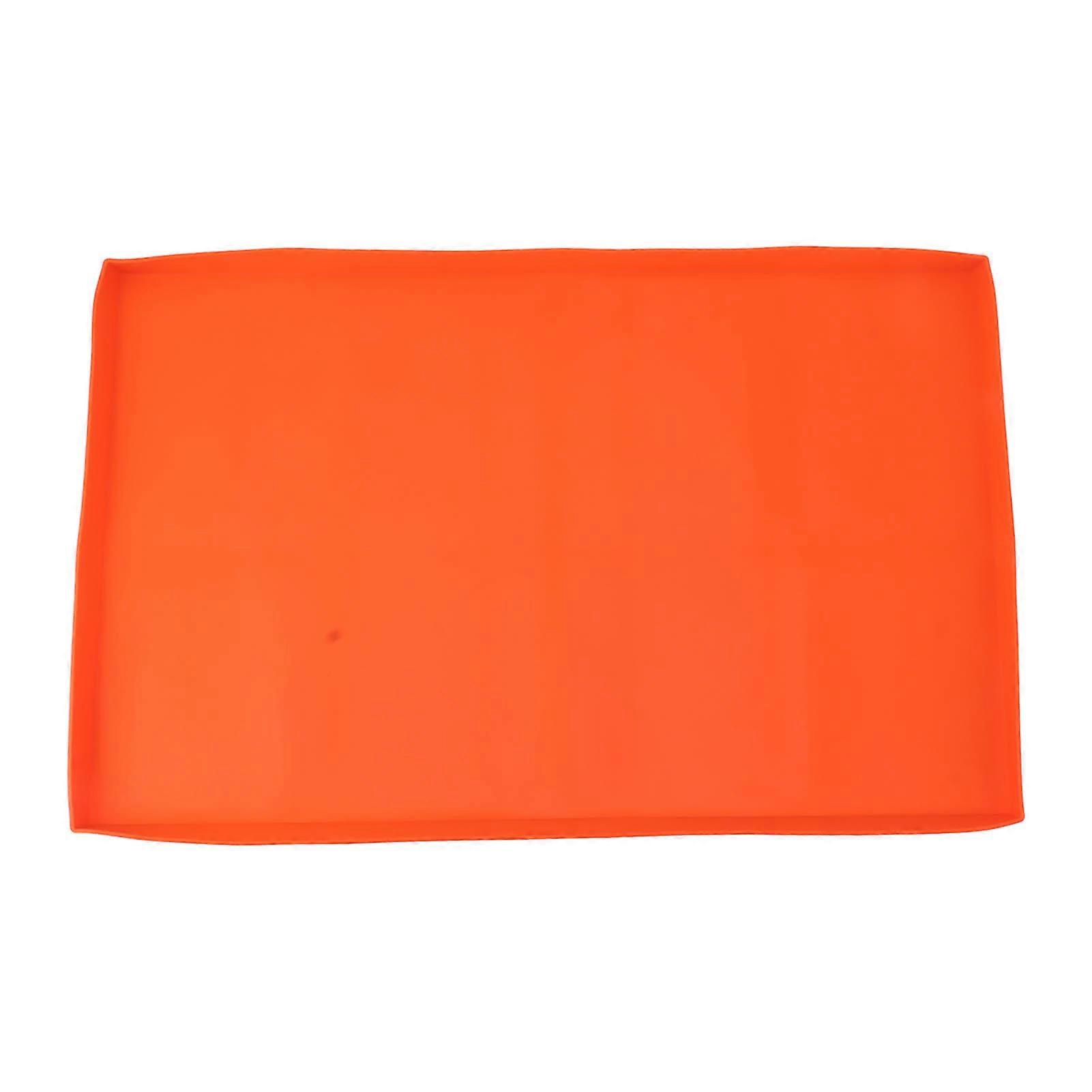 Silicone Griddle Mat Silicone protetor Capa Grill Cover para Blackstone Griddle Top 36 polegadas laranja