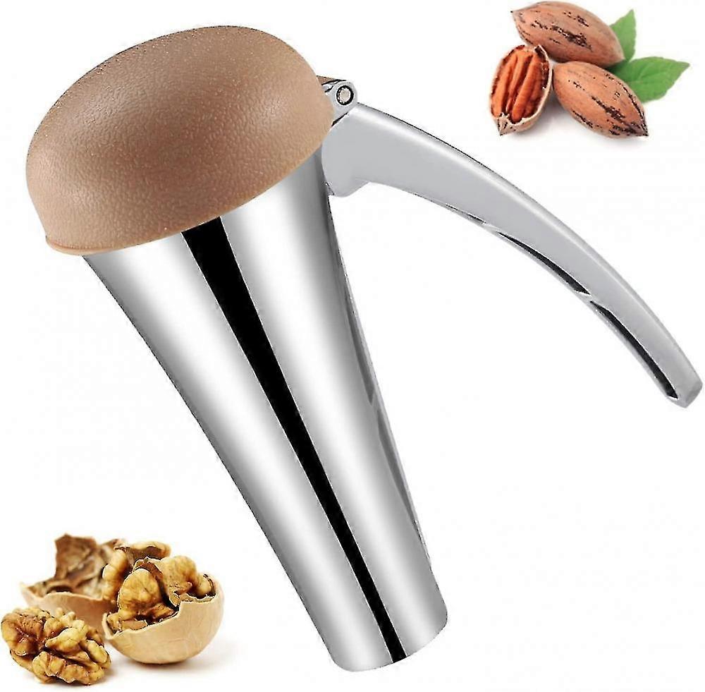 Walnut, Nut Opener, Metal Walnut Cracker For Large And Small Nuts, Pecans, Almond