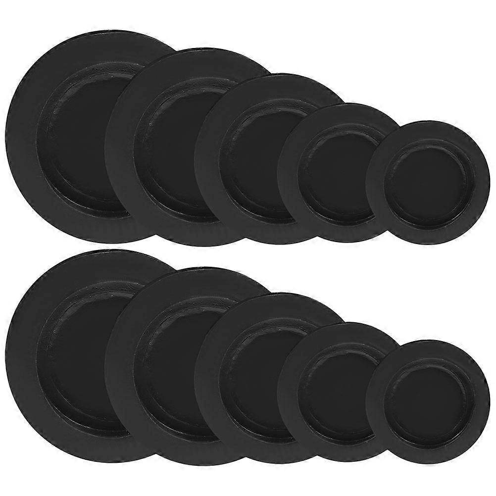 10 قطع المطاط توفير مربع المقابس أصبع البنك المقابس المطاط أصبع البنك سدادات