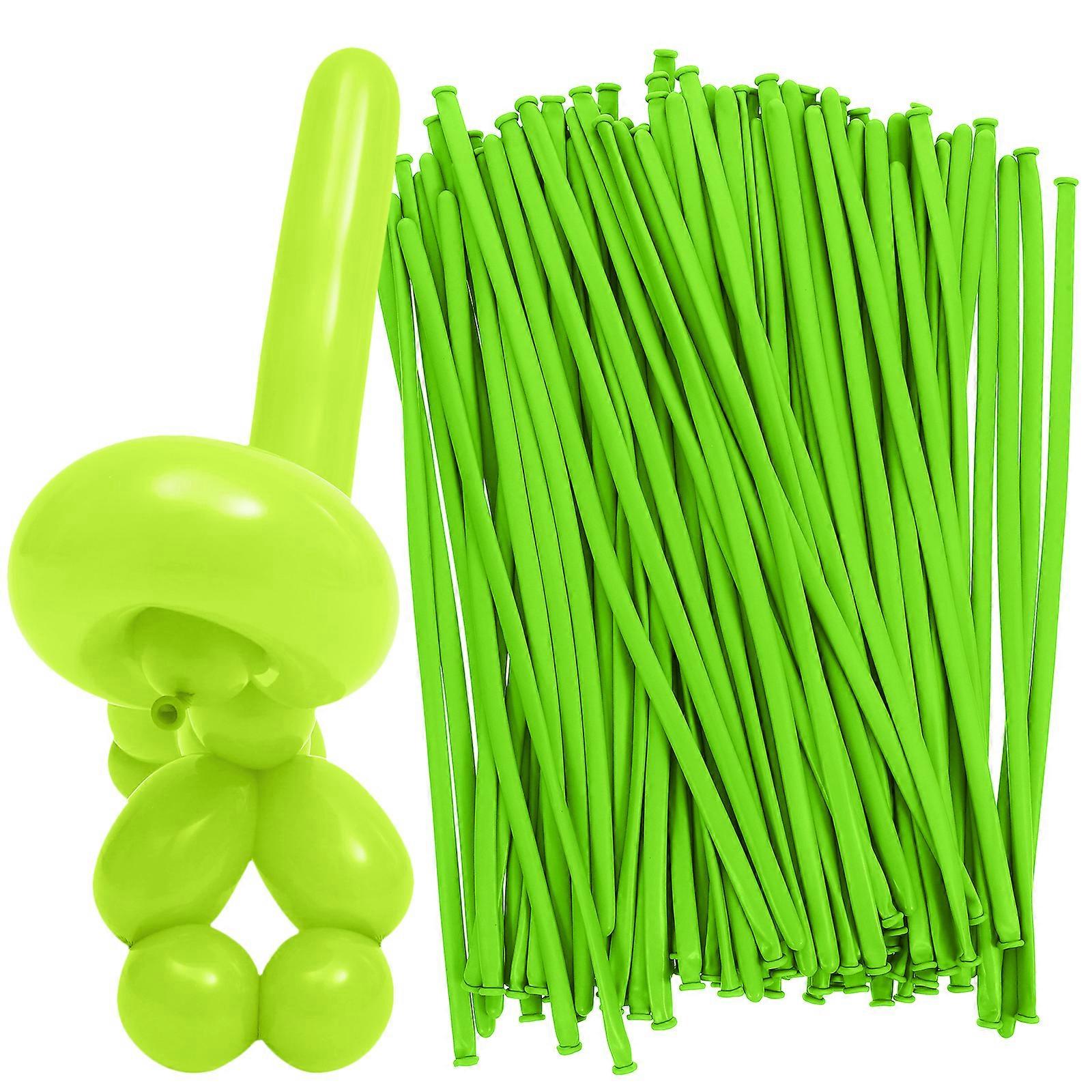 100pcs DIY Simple Twisting Balloons Latex Balloons Party Balloons Party Supply