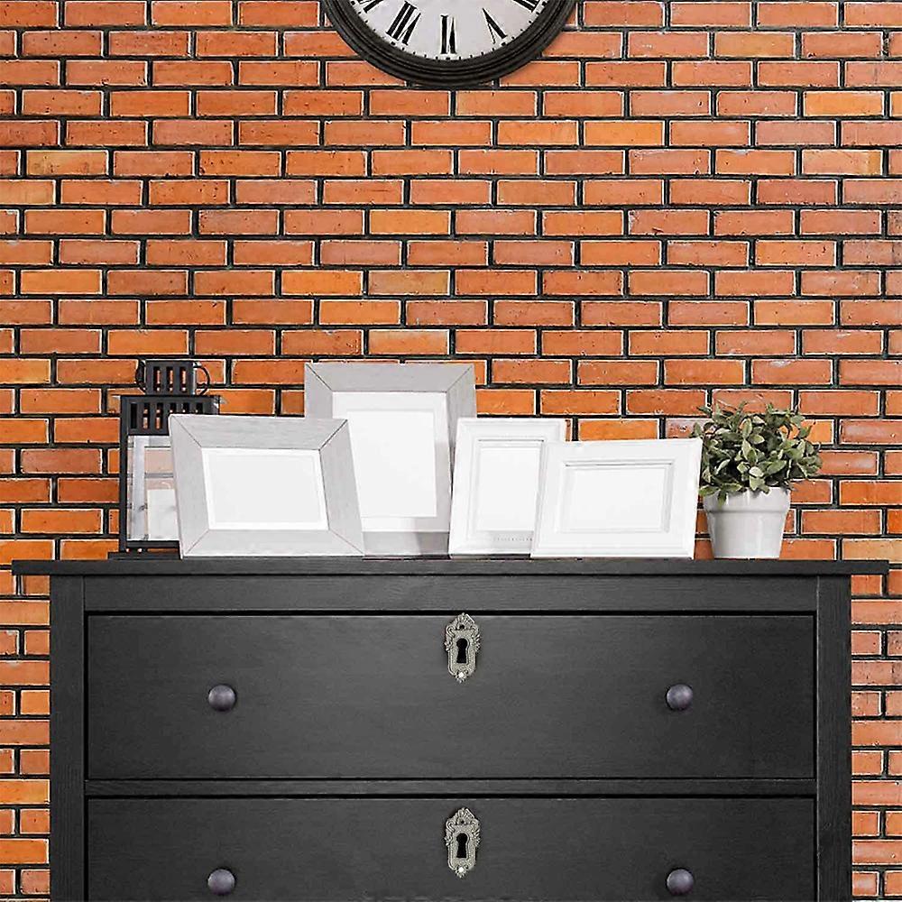 2 sets vintage kast deurslot, kastslot, antiek meubelslot met