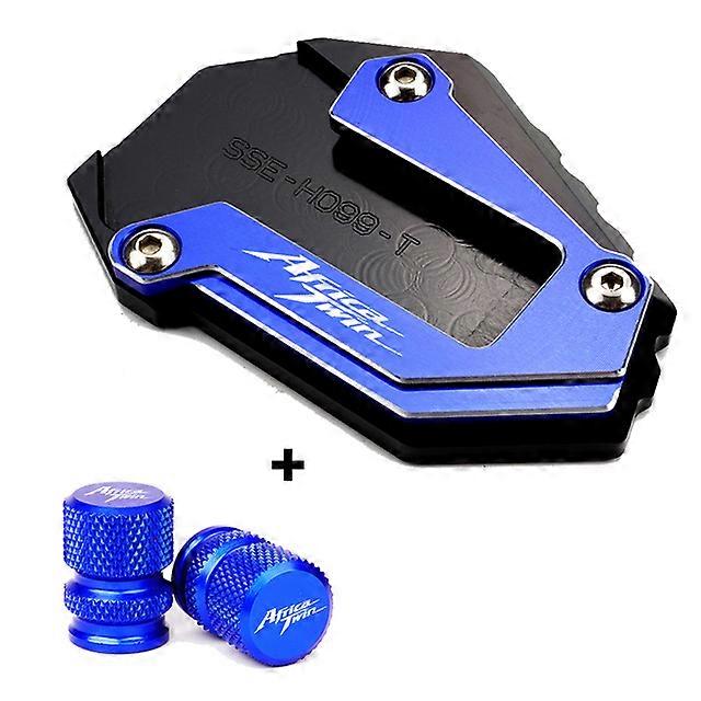 For Honda Africa Twin CRF1100L CRF 1100 L Sports 2019-2023 Motorcycle Accessories Kickstand Side Stand Enlarger Pad Valve Caps