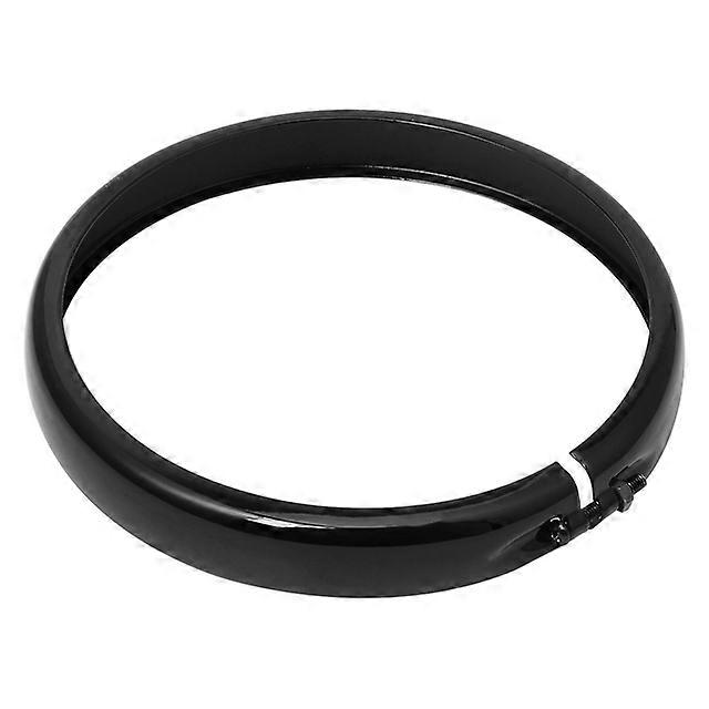Motorcycle Black 5.75'' Headlight Headlamp Trim Ring For Harley Sportster Iron XL 883 1200 Dyna Softail Street Bob
