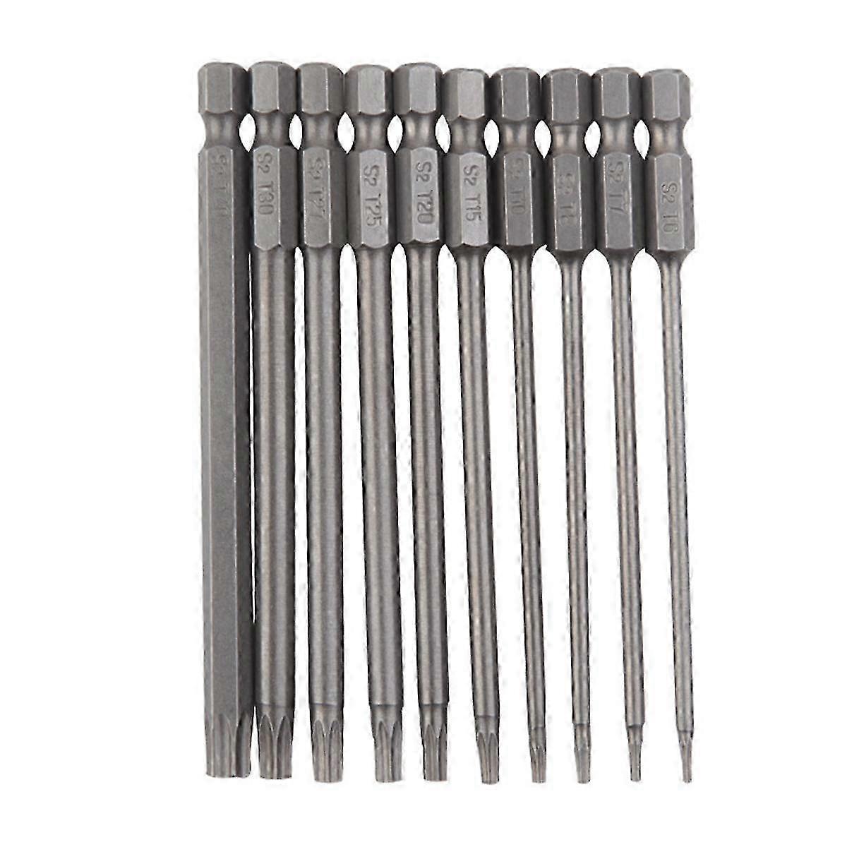 10-Piece Screwdriver Set 100mm Multipurpose Screwdriver with Magnetic Tool Set