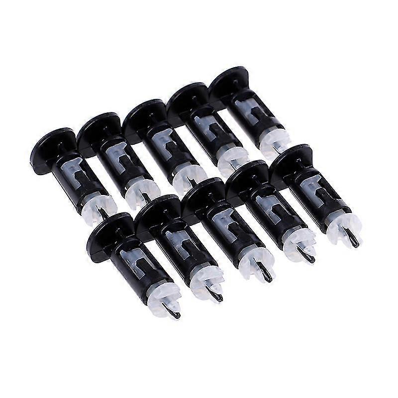 10pcs 775 cpu מפזר חום פין פלסטיק לדחוף בורג הרכבה מאוורר הרכבה קליפ Shytmv