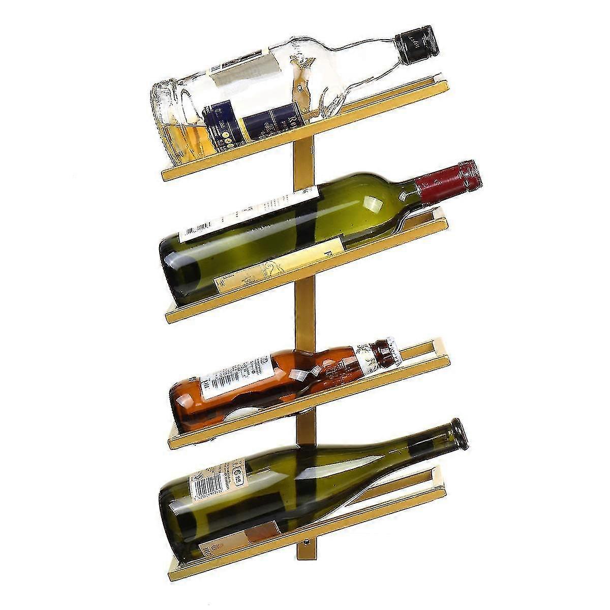 Modern Iron Wine Rack Wall Mounted Wine Rack