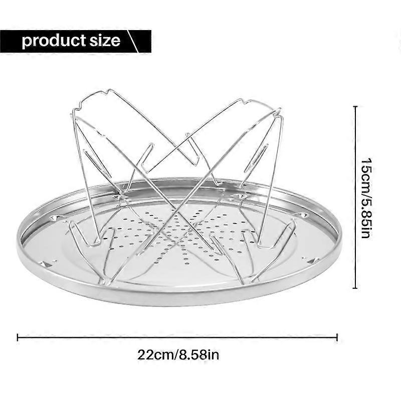 4 Slice Camping Bread Toast Tray Cooker BBQ Camping Toaster Rack