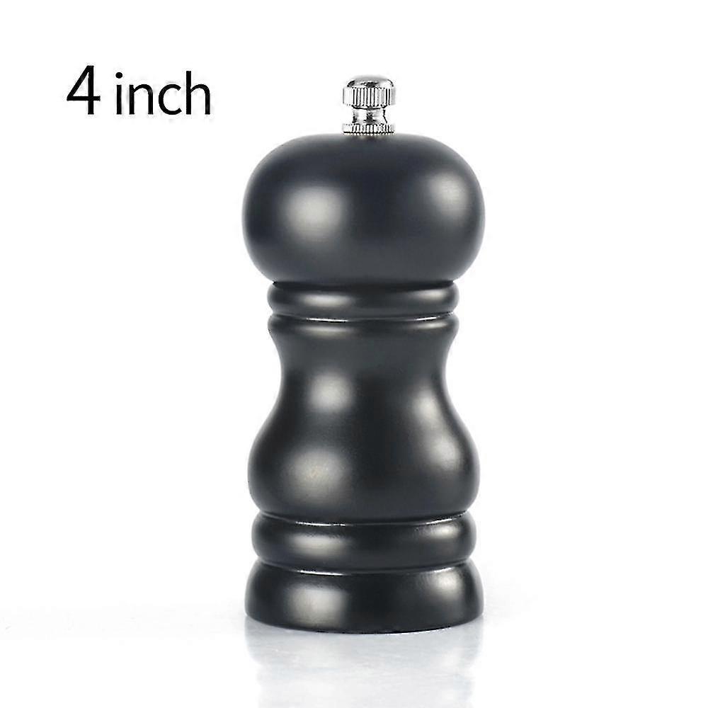 4 inch solid wood manual pepper grinder