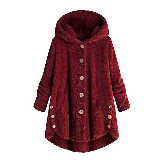 New Women's coats wool&blends 2024 Autumn Winter Coat Women Warm Teddy Bear Coat wool Jacket Female Plush Coat Hooded Jacket