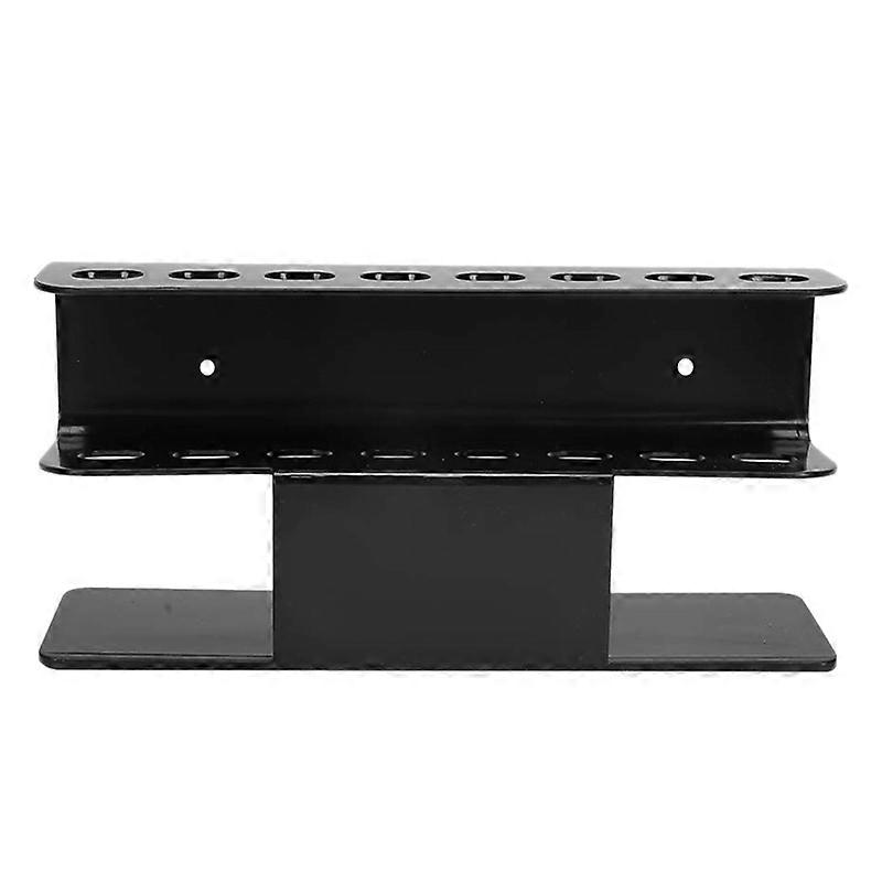 Acrylic Stand with Non- Feet, Accommodates 8 Steel / Soft Tip, Compatible with Most Types of (Black