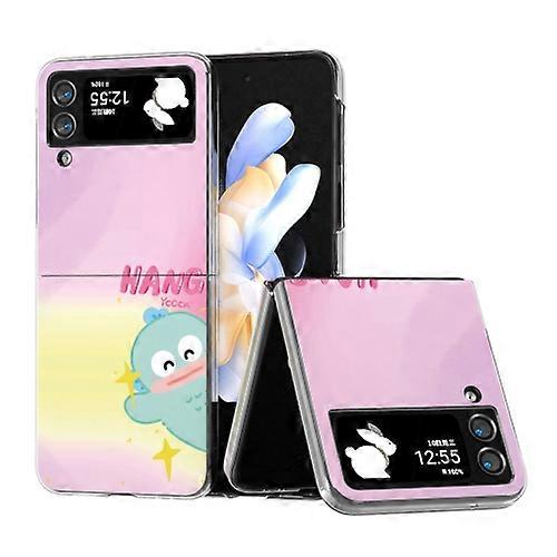 Para Samsung Galaxy Z Flip4 5G Capa de Celular PC com Padrão Pintado