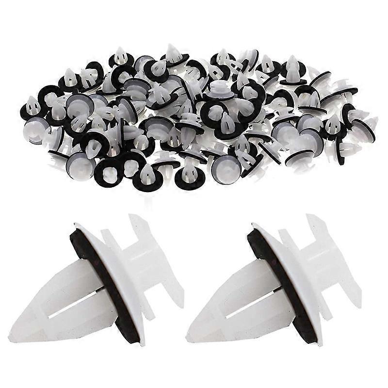100Pcs 51418224768 Plastic Rivets Clip for E46 E53 E90 E91 E70 Door Panel Auto Fasteners Trim Panel