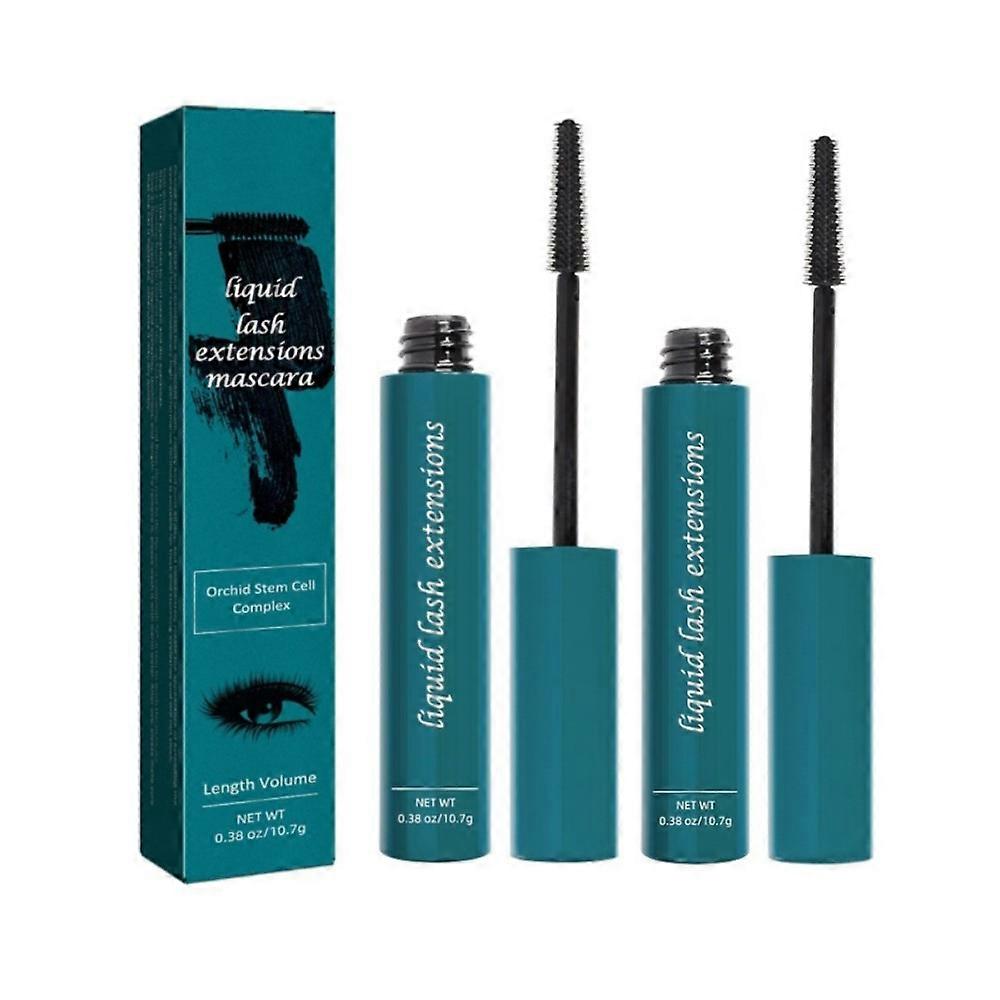2X Causemetics Liquid Lash Extensions Mascara, krystal (rig sort) 10.7g