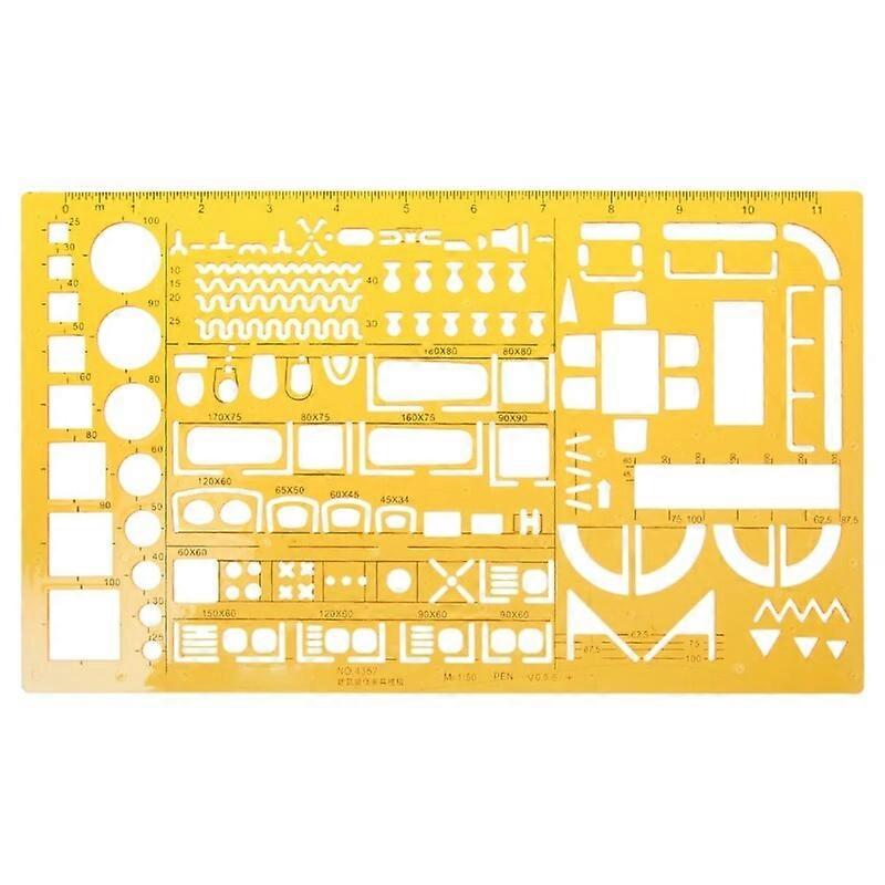 1:50 Tailor Scale Math Architecture Engineer Ruler Drawing Drafting Template New