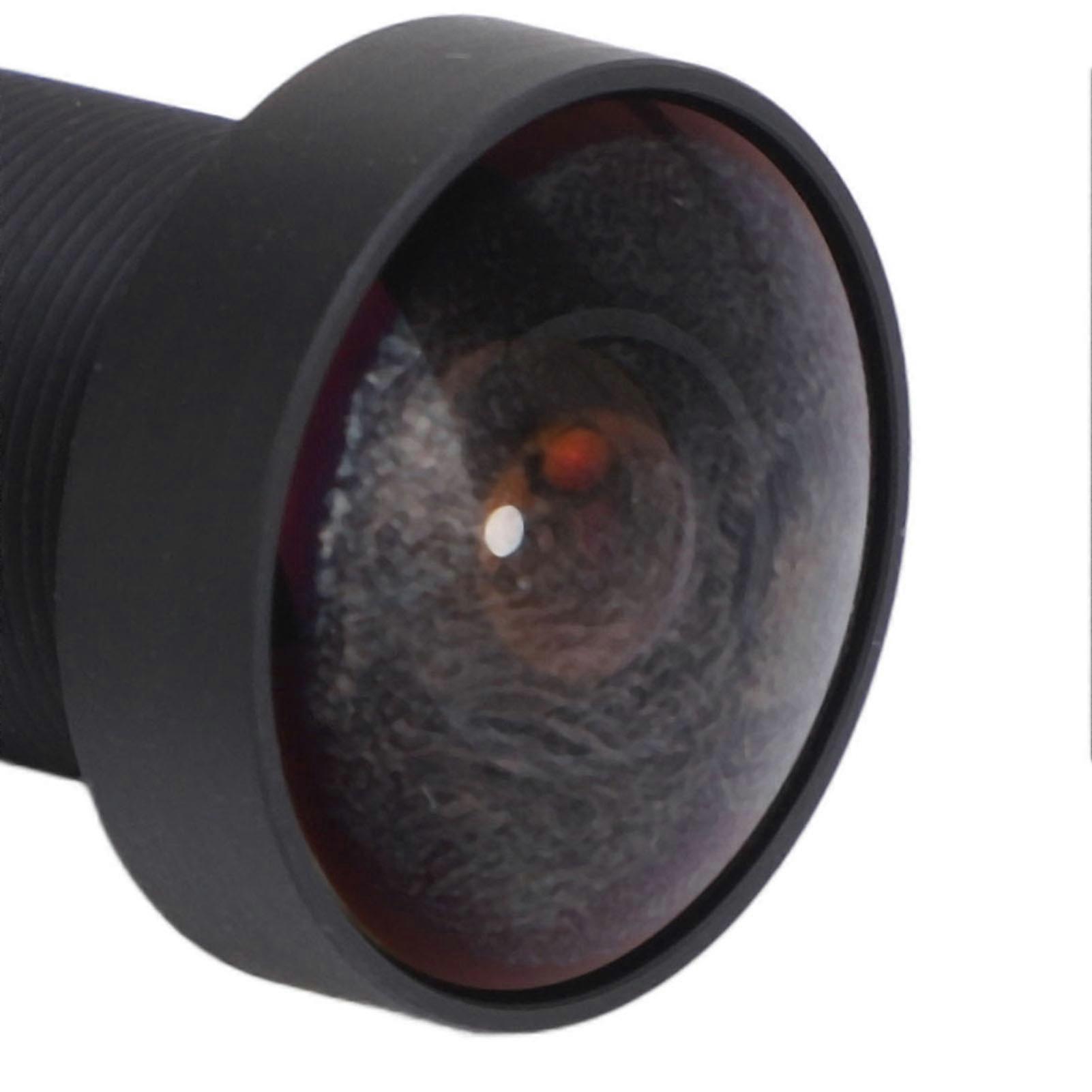 Single Board Fisheye Wide Angle Lens 1.8mm M12 X 0.5 5MP Clear Image Easy Installation Fisheye Panoramic Lens for Camera