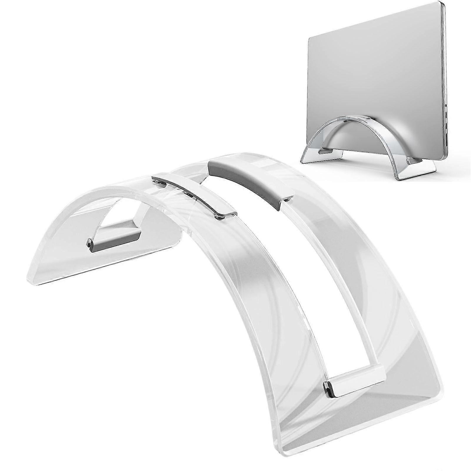 Laptop Acrylic Storage Stand Durable Space-Saving Organizer for Enhancing Air Circulation