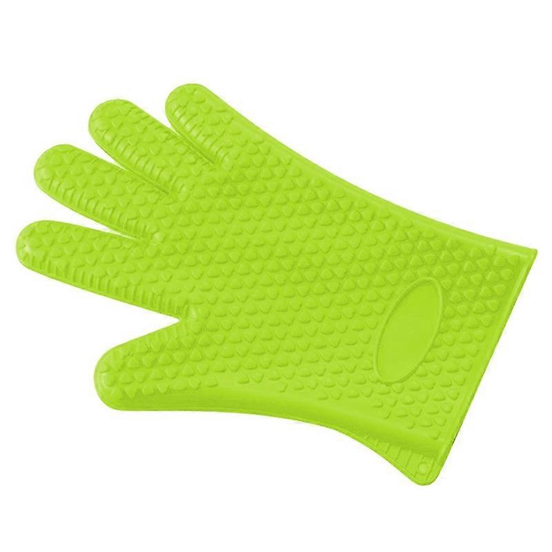 1Pc Heart Pattern Anti-slip Heat-Resistant Cooking Baking Oven Silicone Glove KAESI