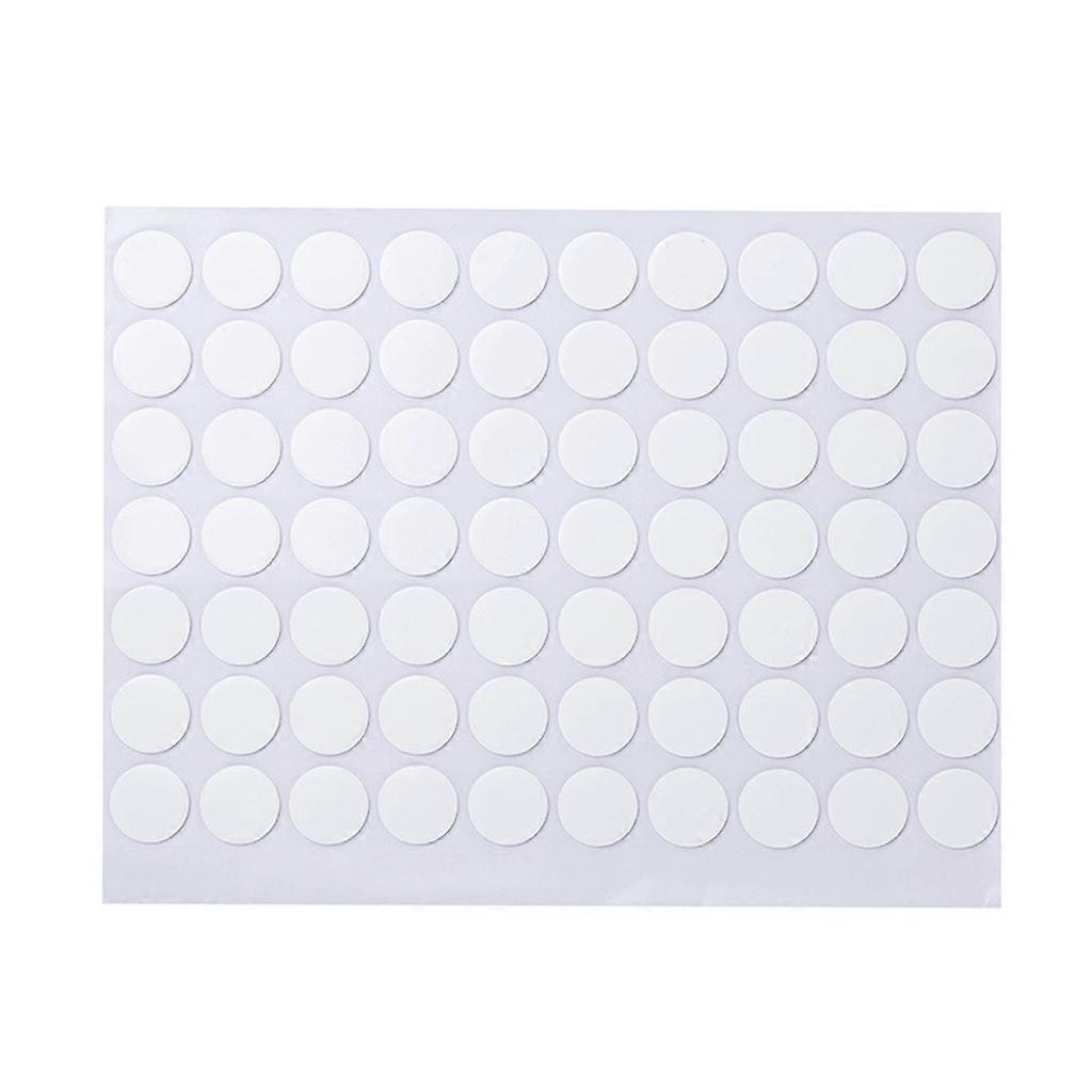 70 pièces de ruban adhésif rond transparent double face pour ballons