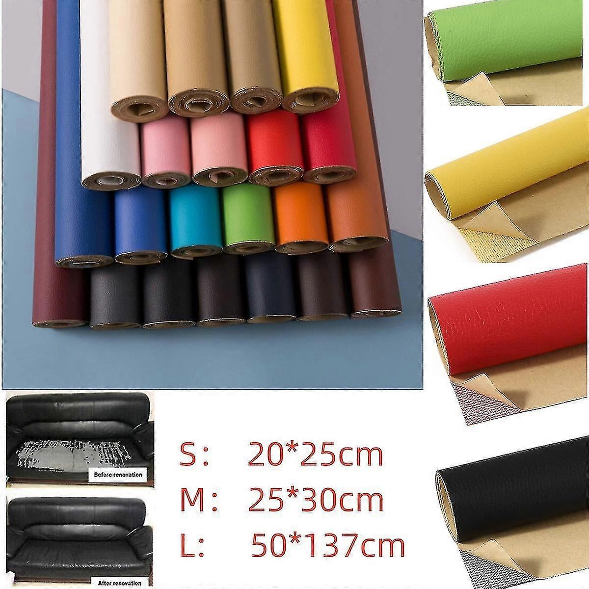 Selbstklebende Leder Reparatur Patch Couch Sofa Auto Sitz Stuhl Renovierung Aufkleber