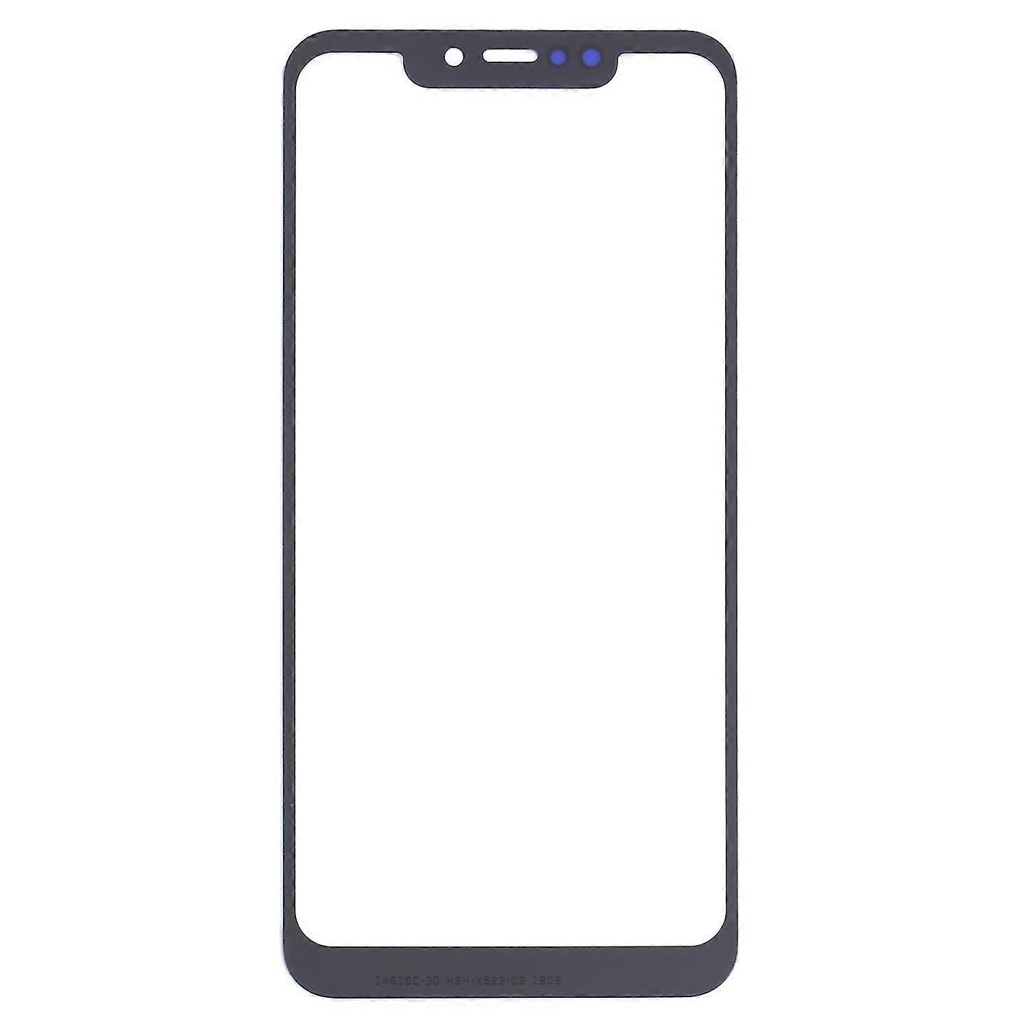 5 PCS Front Screen Outer Glass Lens Compatible with Infinix Hot 6X