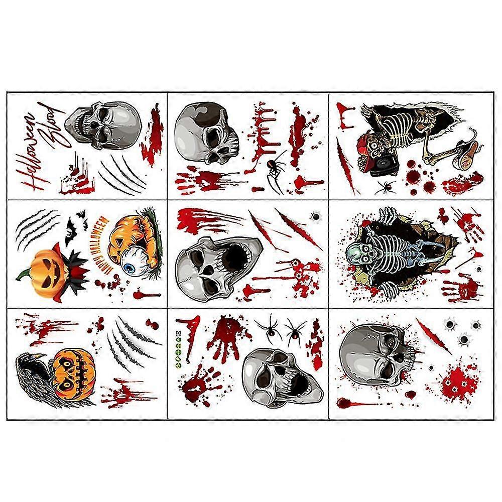 Halloween Window Clingscute Halloween Window Clings For Window