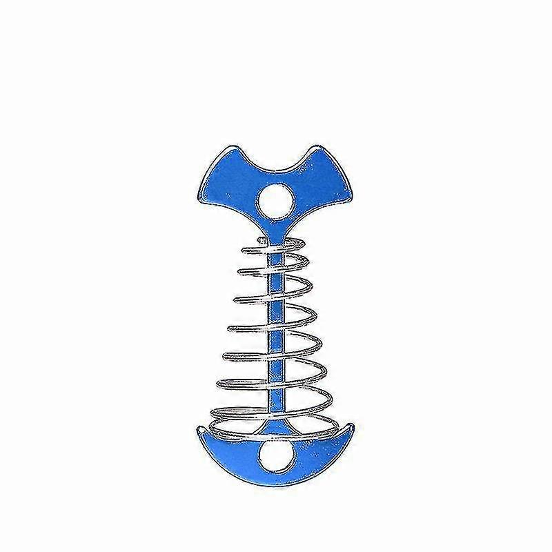 مرساة سطح السفينة ، كومة خيمة عظم السمكة المصنوعة من سبائك الألومنيوم مع مشبك الربيع ، مرساة حبل الرياح المحمولة ، مسمار خيمة التخييم ، 10 قطع