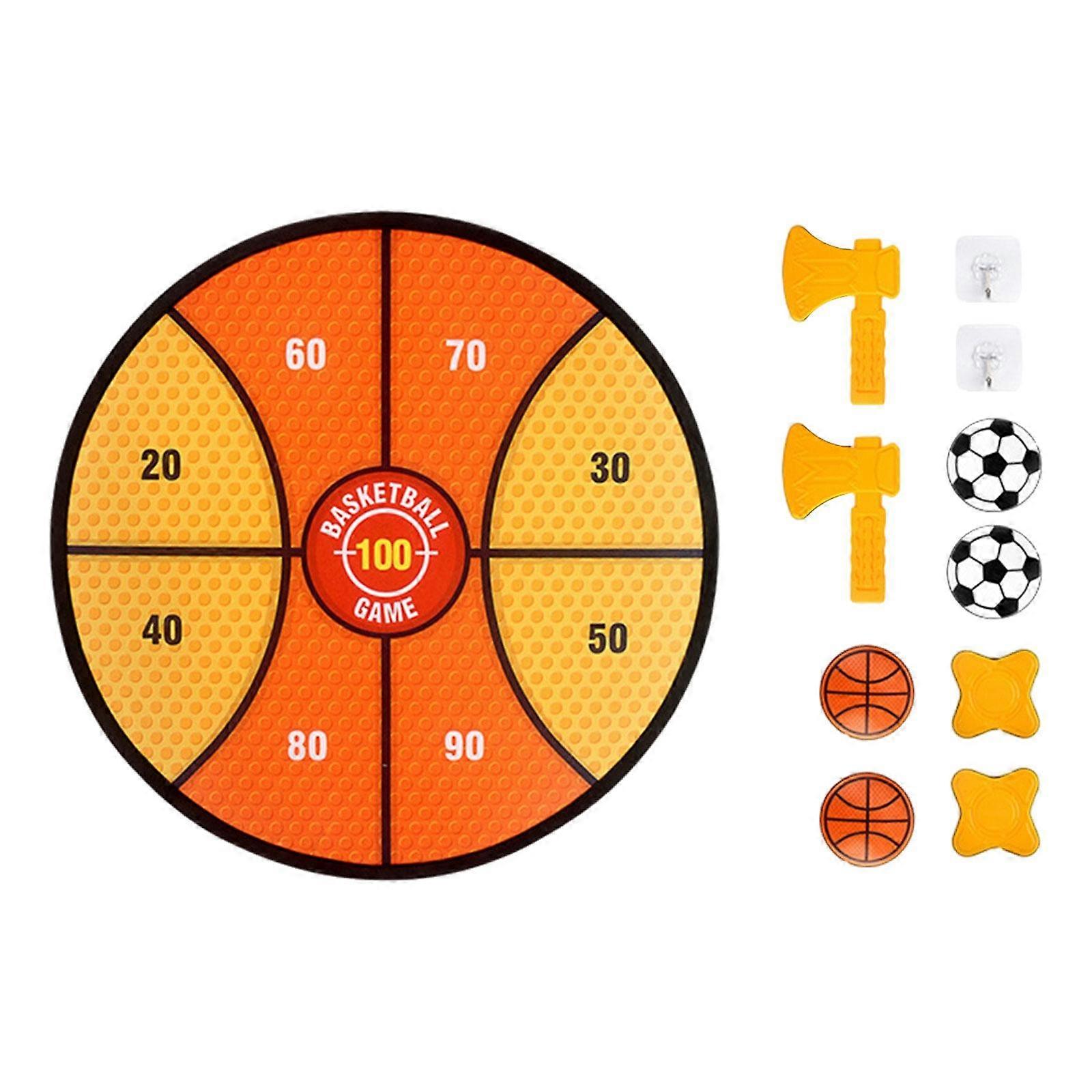 Large Dart Board for Kids Party Toys Foldable Interactive Children Dartboard basketball
