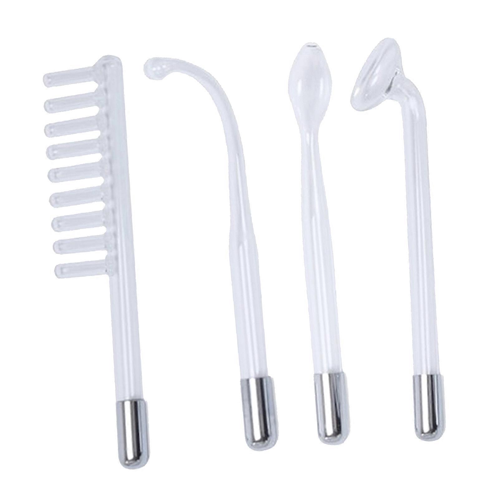 4PCS High-frequency Instrument Heads Electrotherapy Accessories Kit