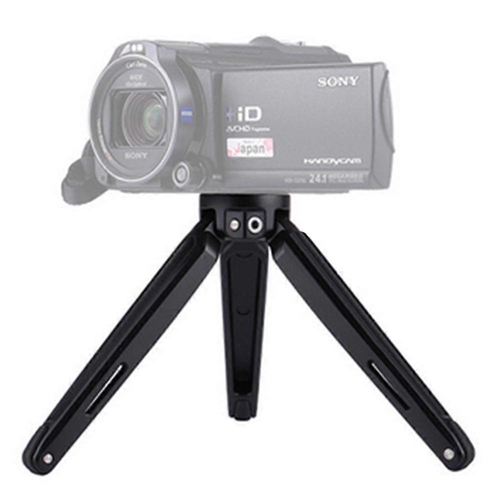 Mini Tripod Smartphone Stabilizer Rig Hand Grip, Table Tripod, Rotatable Ball Head Adjustable Leg, Bubble Level,  for Mirrorless Camera, iPhone, Samsu
