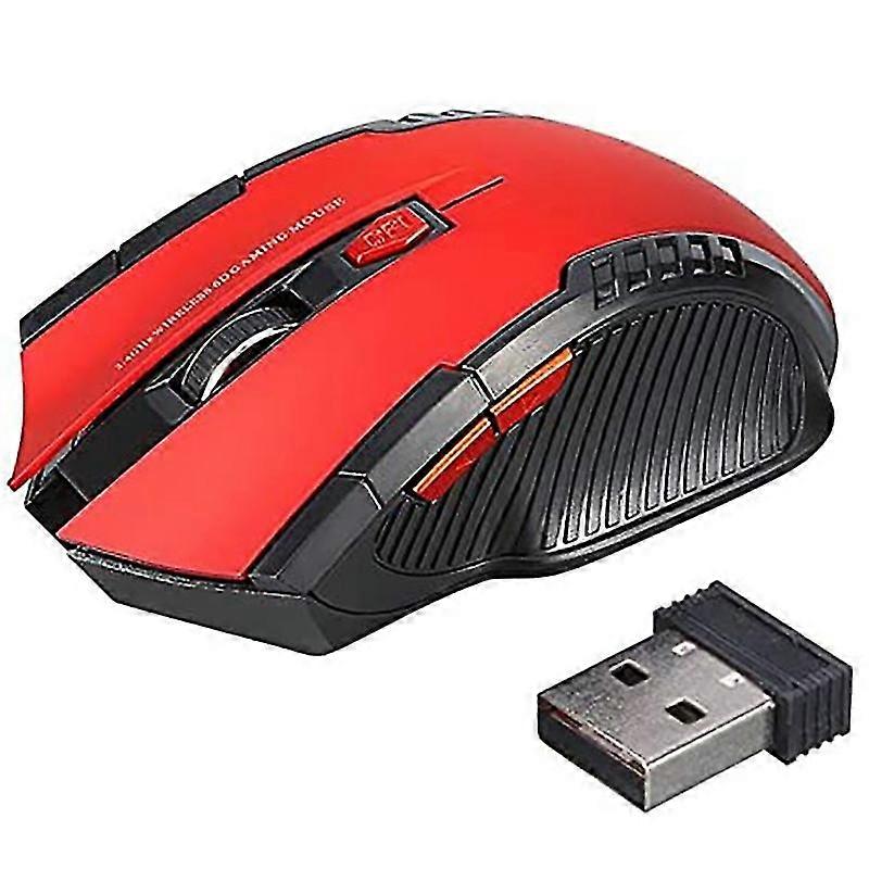 2.4GHz Wireless Gaming Mouse, USB Receiver, Wireless Optical Mouse for Home Office Computer Mouse
