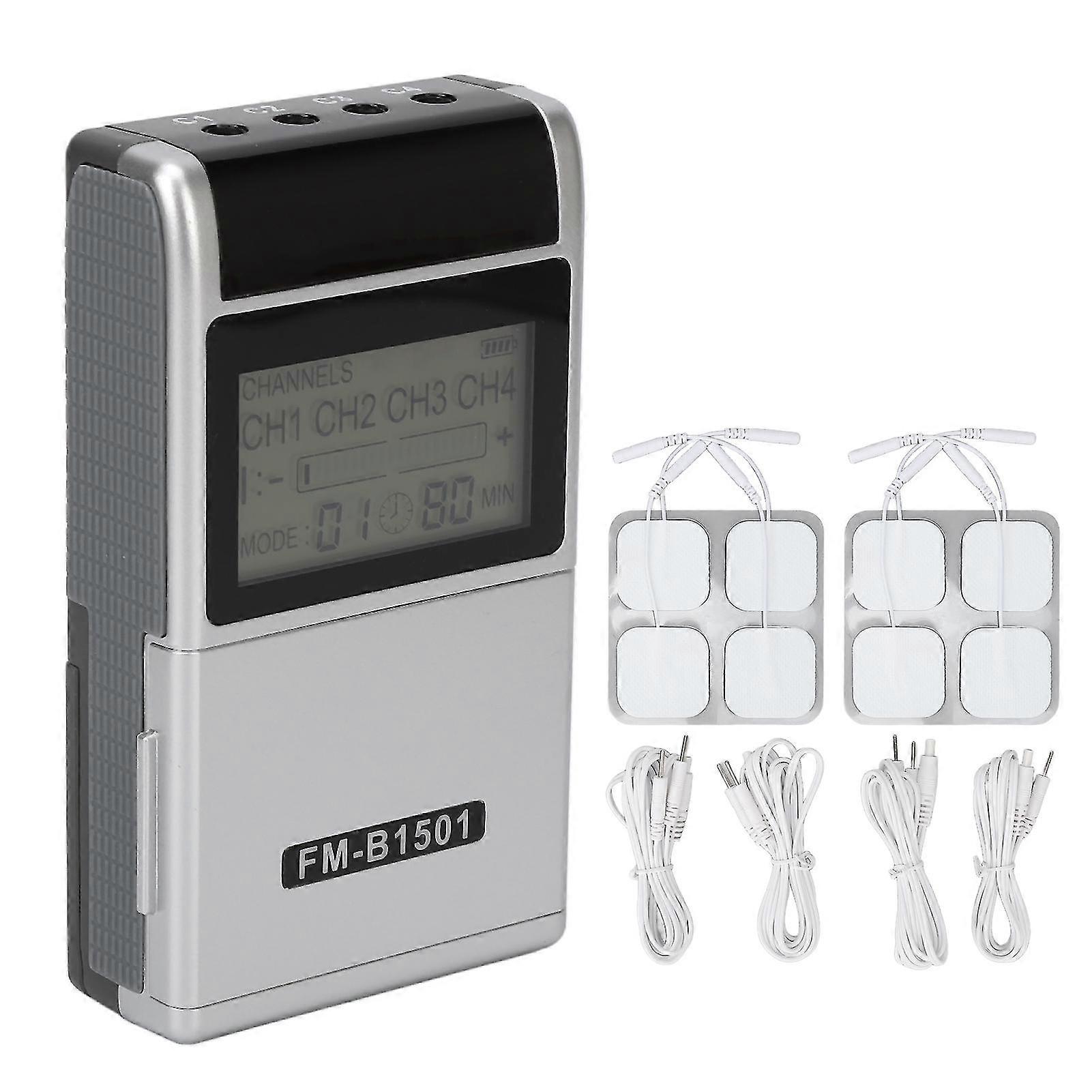 Stimolatore elettronico TENS 15 modalità 20 marce a bassa frequenza Stimolatore a impulsi elettrici Macchina bianca